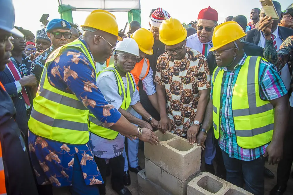 Gov Otti Performs Groundbreaking Ceremony For Abia Industrial Innovation Park