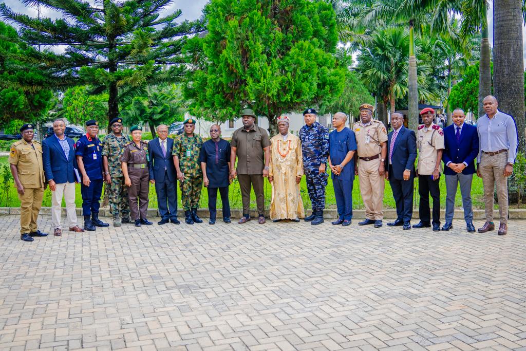 Gov Otti Chairs Third General Security Council Meeting