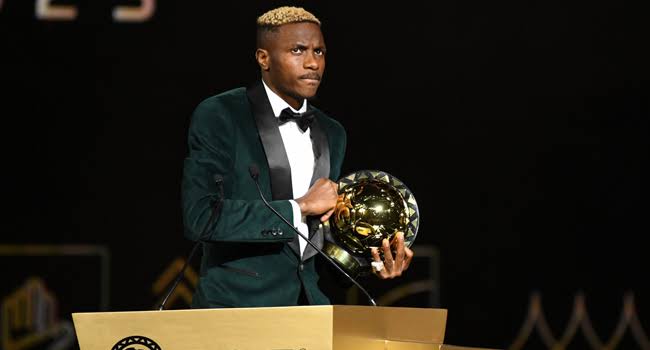 2023 CAF AWARDS: Osimhen Wins African Player of the Year As Nigeria Grab Three Other Awards