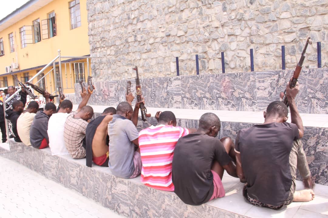 Police Nab 10 Suspected Kidnappers Planning Mayhem in Akwa Ibom