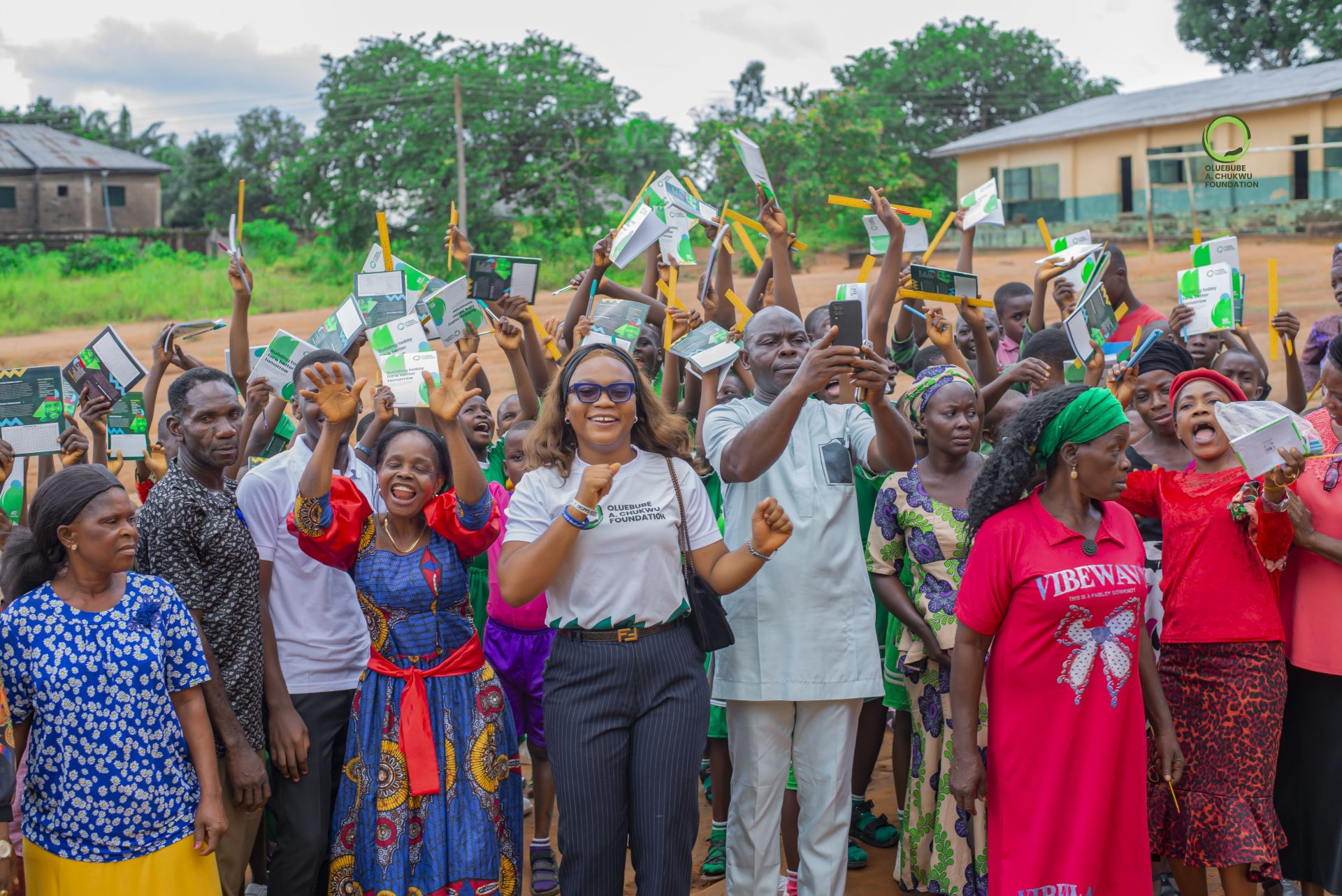 Oluebube A. Chukwu Foundation Donates Over 3,840 Educational Items to Schools in Umunneochi L.G.A.