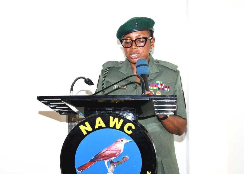 Hajara Egbunu Becomes First Nigerian Female Infantry Corps Army Warrant Officer
