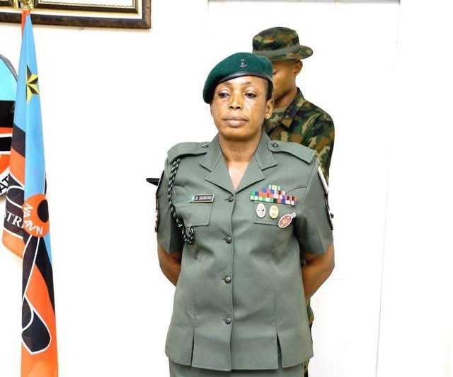 Hajara Egbunu Becomes First Nigerian Female Infantry Corps Army Warrant Officer