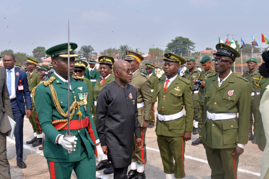 Gov Otti Lays Wreath for Fallen Heroes, Reaffirms Commitment to Welfare of Armed Forces