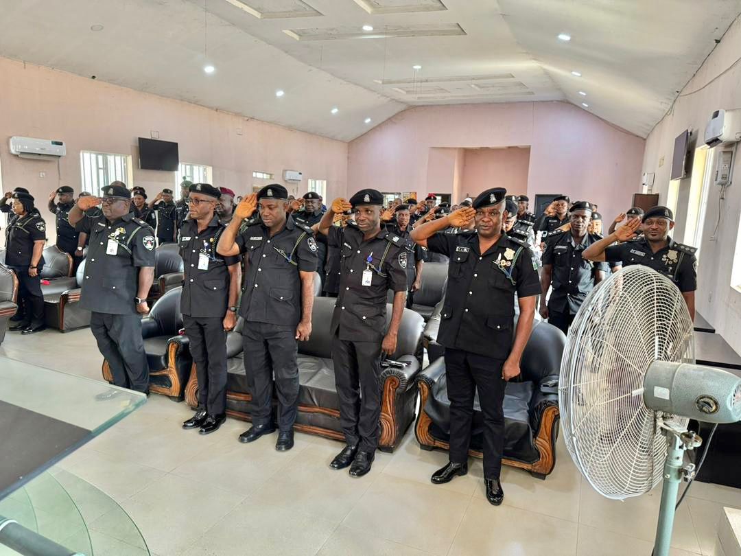 Abia State Police Command Decorates 63 Promoted Officers