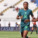 Super Falcons celebrate