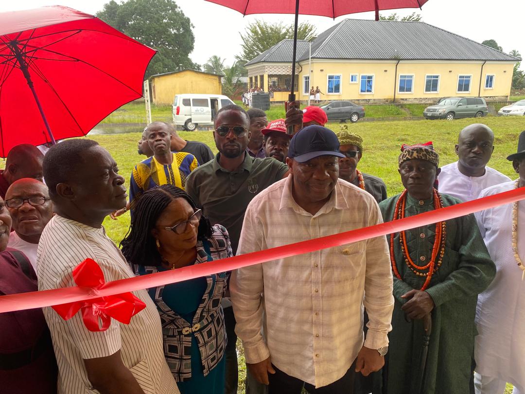 Sen Sampson Commissions Projects, Flags Off Medical Facilities in Akwa Ibom