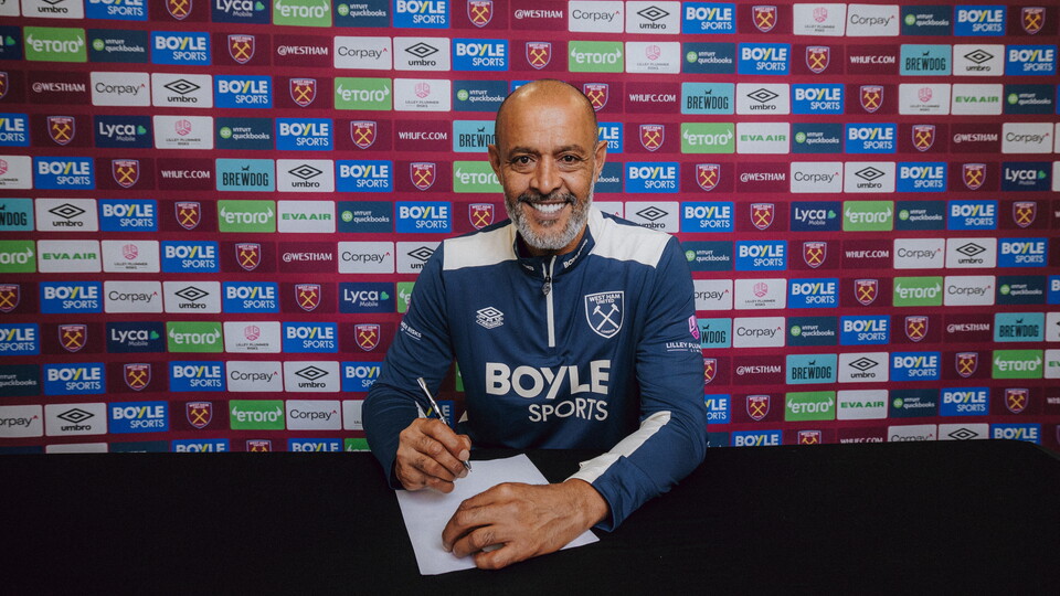 West Ham Appoint Nuno Espirito As New Coach