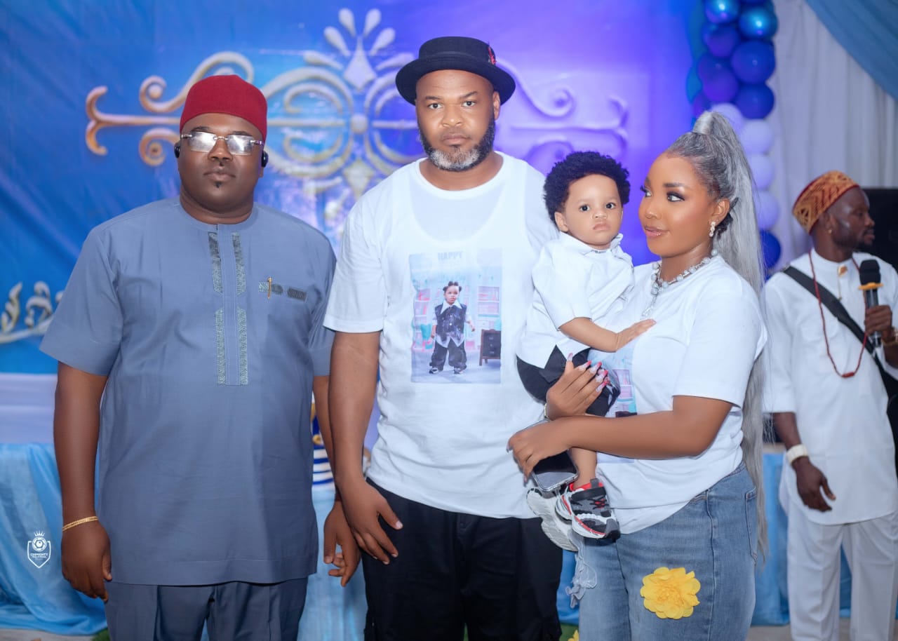 Abia Deputy Governor Celebrates with Ikpanku Family at Child Dedication