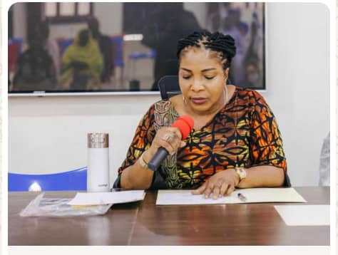 The wife of Abia Governor, Mrs. Priscilla Otti