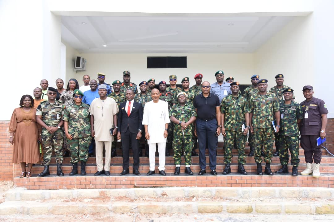 SSG Reaffirms Government’s Commitment to Peace, Security as NDC Course 34 Visits Abia