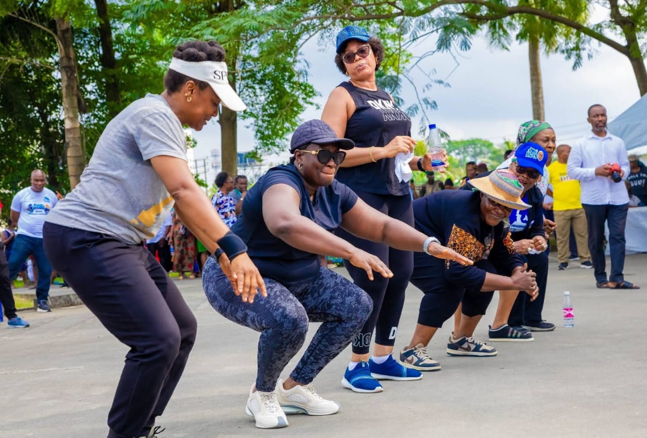 Fubara’s Wife Rallies Rivers Women for Fitness, Spiritual Renewal