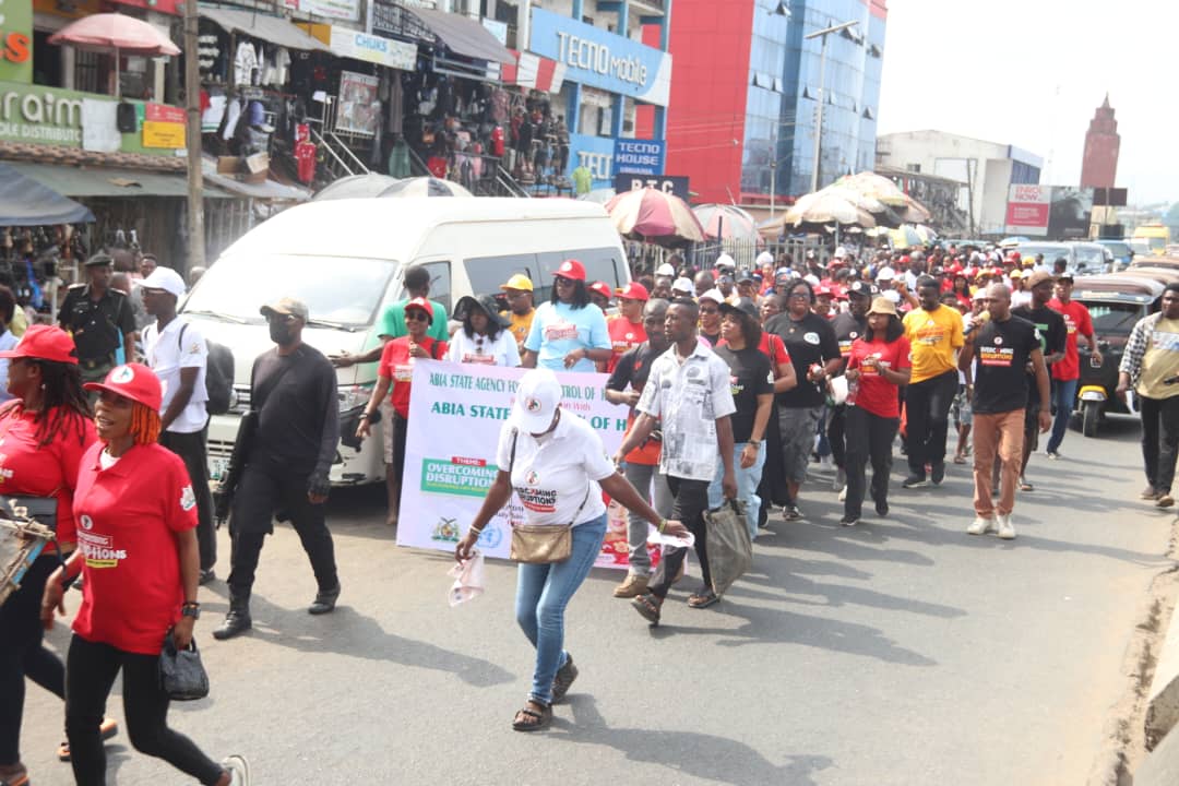 World AIDS Day: Mrs. Otti Urges Abians to Embrace HIV Testing, End Stigma