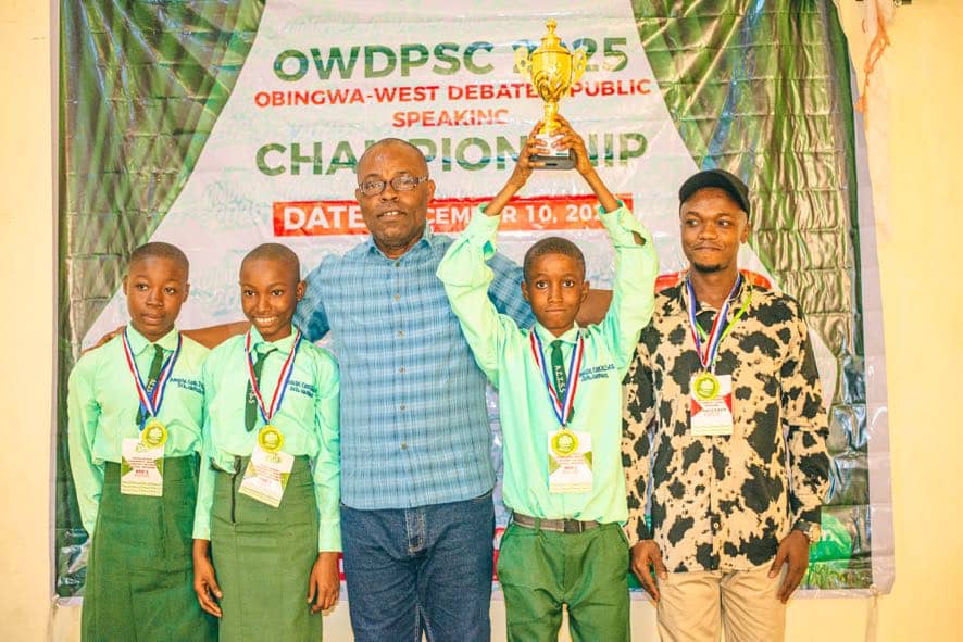 Amaise CSTS Ukpakiri Wins Maiden Obingwa-West Debate Championship