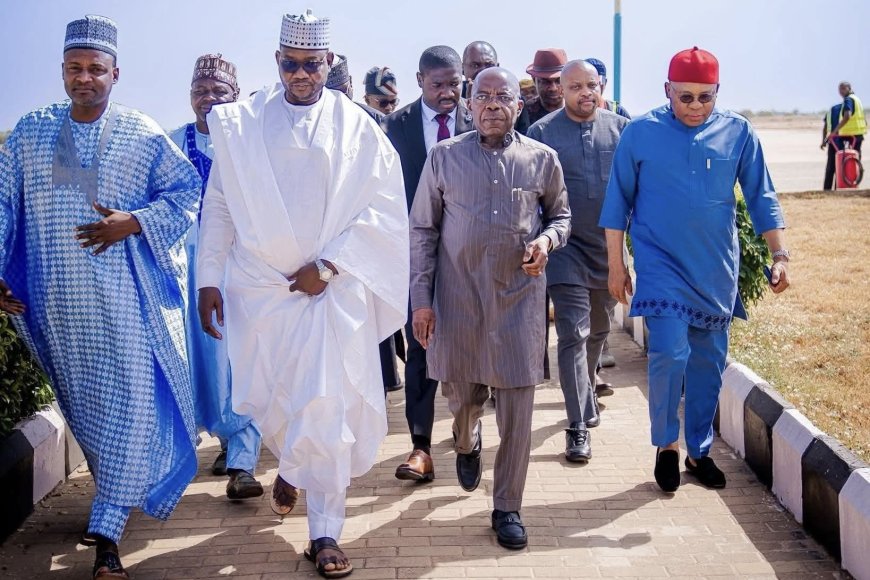 Governor Otti Visits Mazi Nnamdi Kanu in Sokoto, Assures of Sustained Effort to Ensure His Freedom