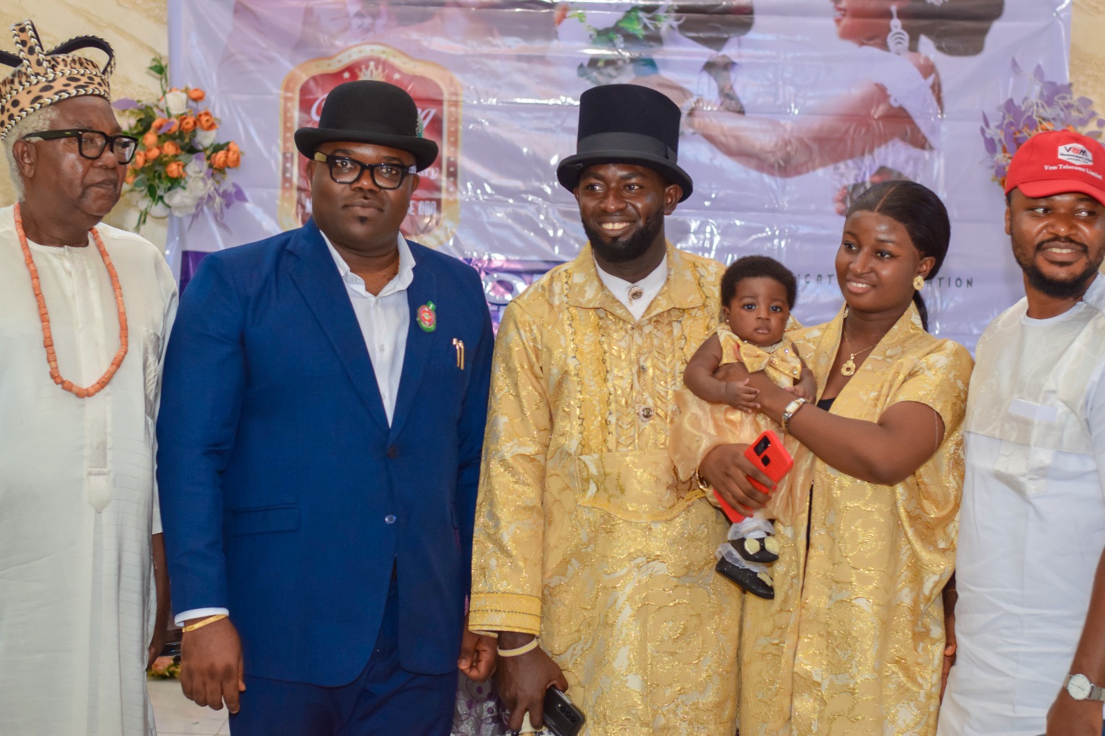 Emetu Felicitates Aide on Family, Foundation Milestones