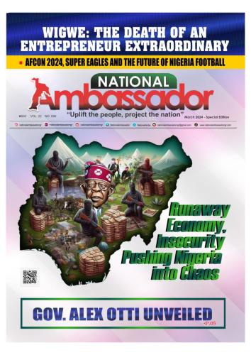 National Ambassador - MARCH 2024. SPECIAL EDITION (VOL 22 No. 096)