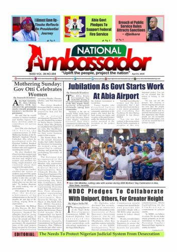 National Ambassador Newspaper - April 6, 2025 Edition (Vol. 28 No. 004)