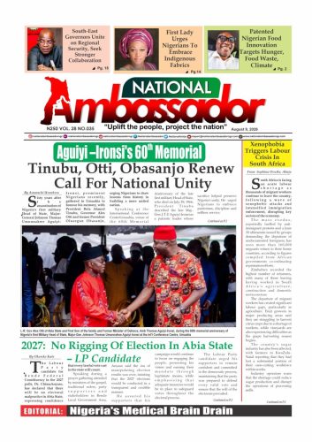 National Ambassador Newspaper - August 9, 2026 (Vol.28 No.35)