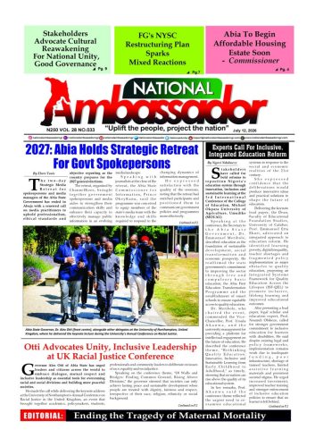National Ambassador Newspaper - July 12, 2026 (Vol.28 No.33)