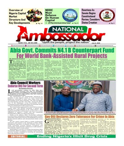 National Ambassador Newspaper - July 6, 2025 Edition (Vol. 28 No. 008)