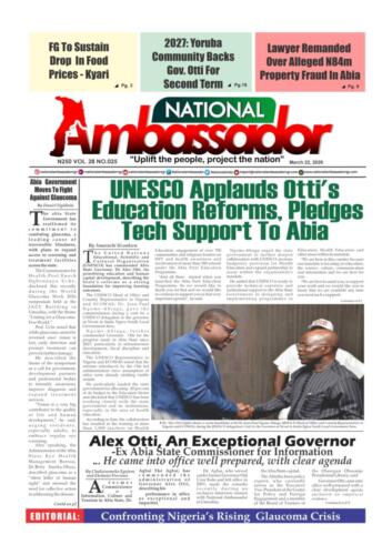 National Ambassador Newspaper - March 22, 2026 (Vol.28 No.25)