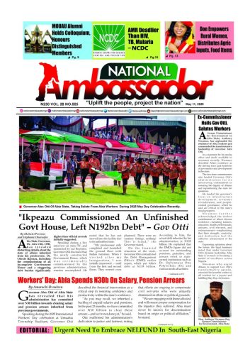 National Ambassador Newspaper - May 11, 2025 Edition (Vol. 28 No. 005)
