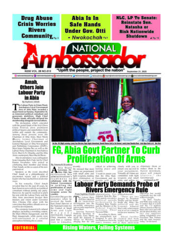National Ambassador Newspaper - September 21, 2025 Edition (Vol. 28 No. 015)
