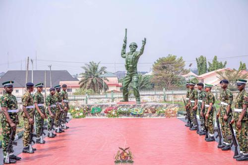 Commemoration and Celebration of the 2025 Armed Forces Remembrance Day at the Aguiyi Ironsi Cenotaph, Ogurube Layout,  Umuahia, Abia State