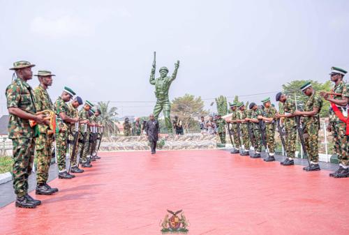 Commemoration and Celebration of the 2025 Armed Forces Remembrance Day at the Aguiyi Ironsi Cenotaph, Ogurube Layout,  Umuahia, Abia State