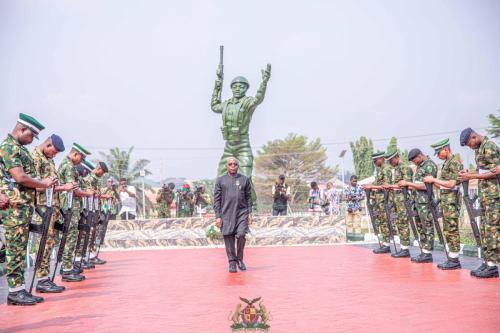 Commemoration and Celebration of the 2025 Armed Forces Remembrance Day at the Aguiyi Ironsi Cenotaph, Ogurube Layout,  Umuahia, Abia State