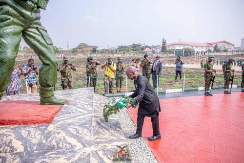Commemoration and Celebration of the 2025 Armed Forces Remembrance Day at the Aguiyi Ironsi Cenotaph, Ogurube Layout,  Umuahia, Abia State