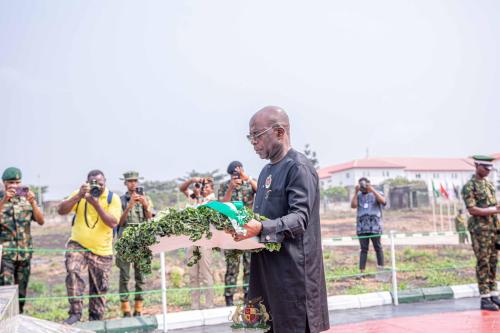 Commemoration and Celebration of the 2025 Armed Forces Remembrance Day at the Aguiyi Ironsi Cenotaph, Ogurube Layout,  Umuahia, Abia State