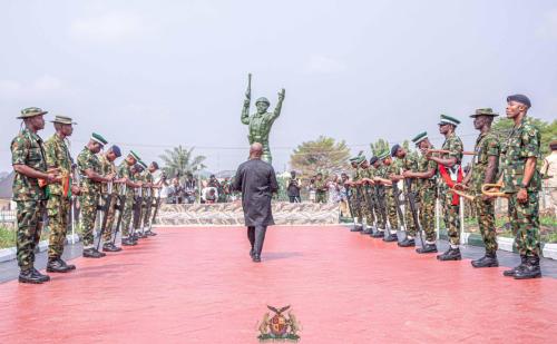 Commemoration and Celebration of the 2025 Armed Forces Remembrance Day at the Aguiyi Ironsi Cenotaph, Ogurube Layout,  Umuahia, Abia State