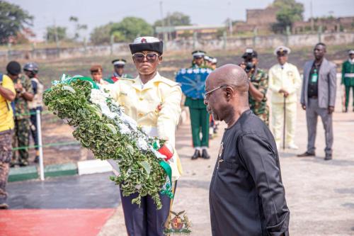 Commemoration and Celebration of the 2025 Armed Forces Remembrance Day at the Aguiyi Ironsi Cenotaph, Ogurube Layout,  Umuahia, Abia State