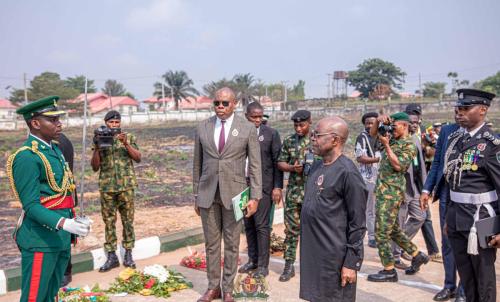 Commemoration and Celebration of the 2025 Armed Forces Remembrance Day at the Aguiyi Ironsi Cenotaph, Ogurube Layout,  Umuahia, Abia State